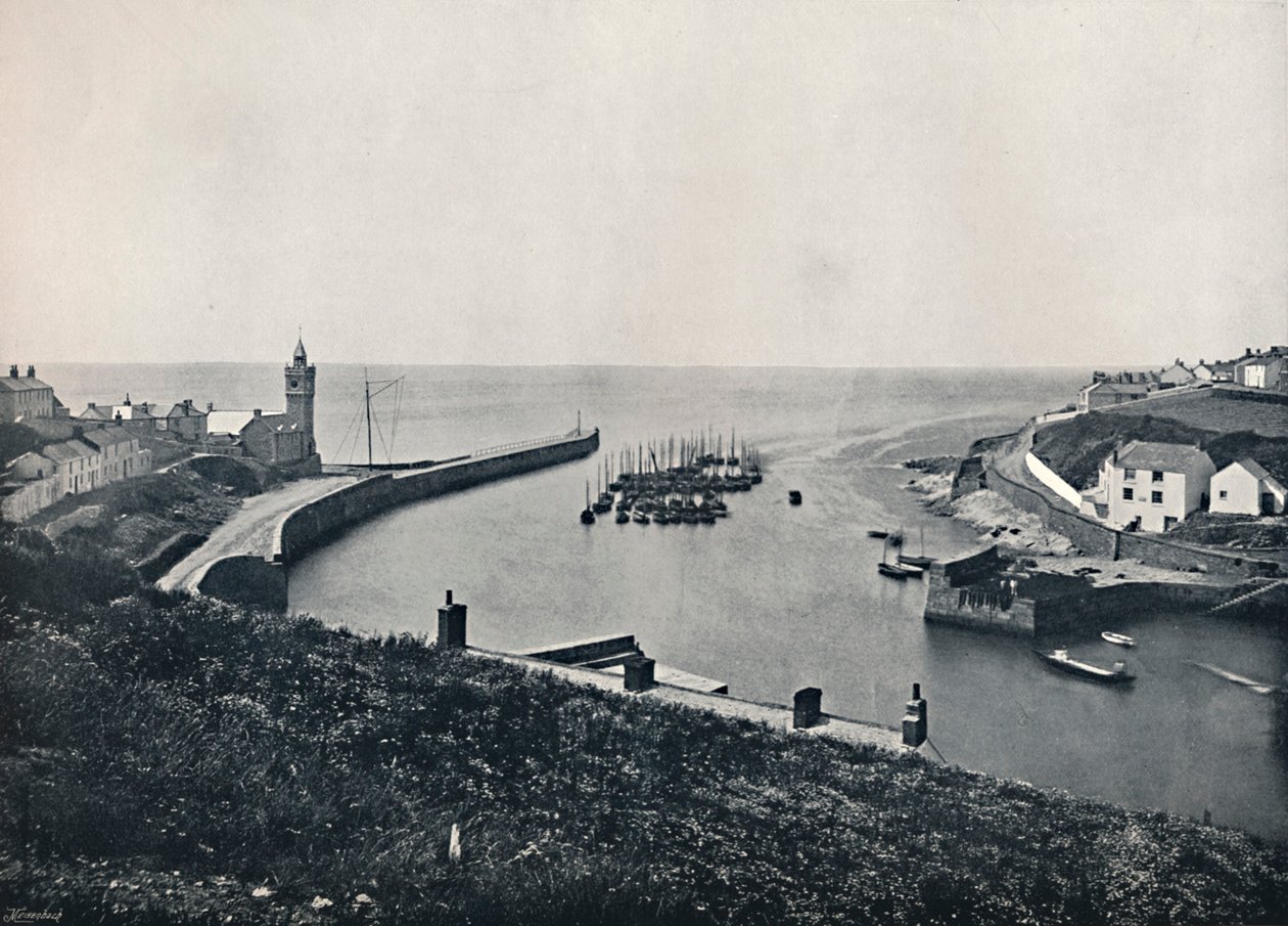 Porthleven - Satama ja näköalapaikka, 1895 tekijältä Unbekannt
