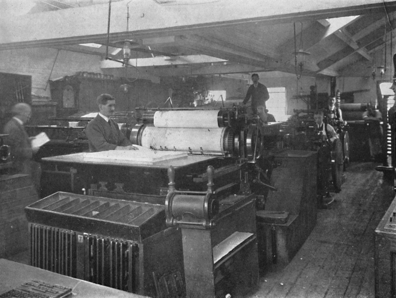 Konehuoneen osa, 1916 tekijältä Unbekannt