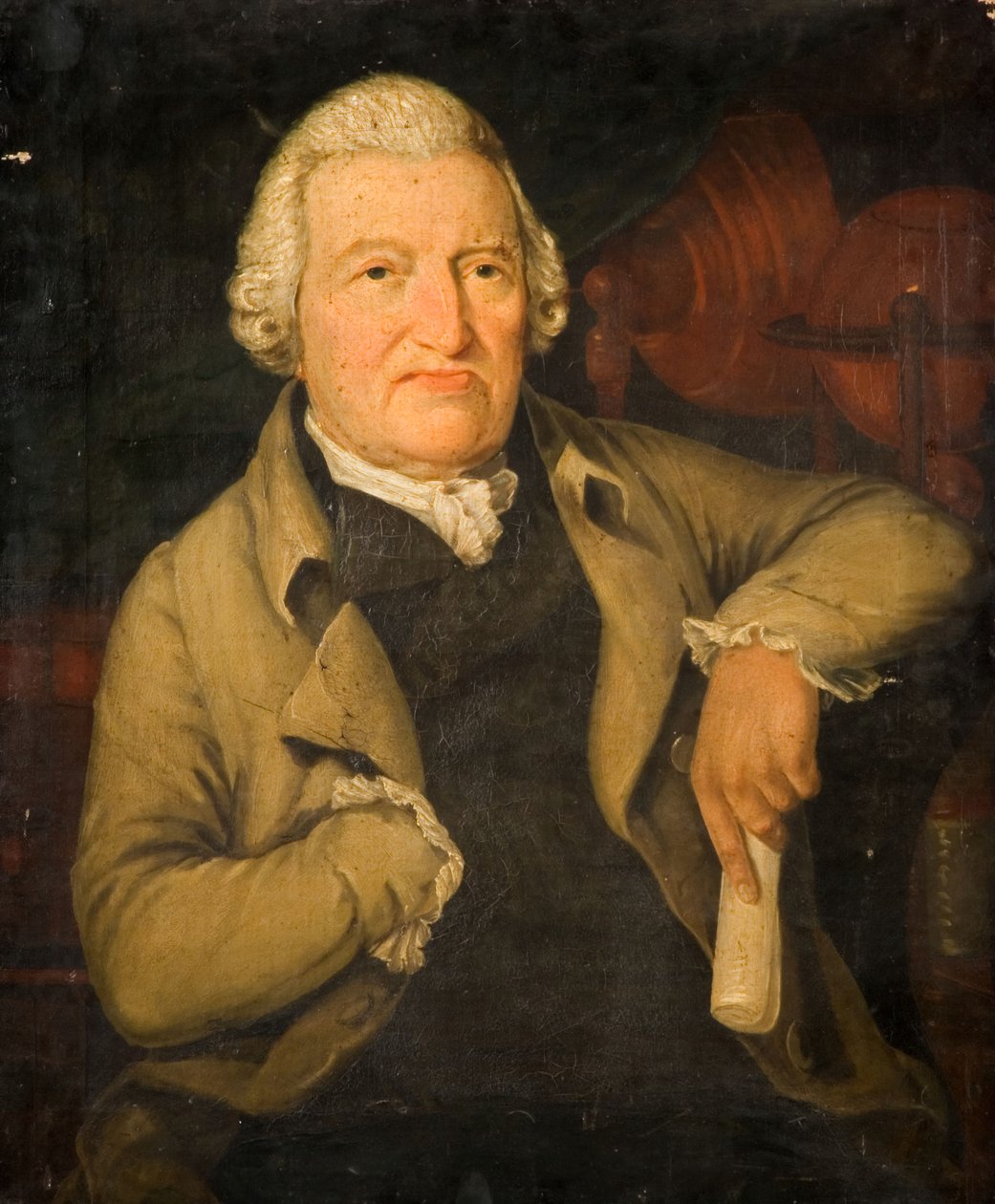Tohtori William Bachen muotokuva, 1800. tekijältä Unbekannt