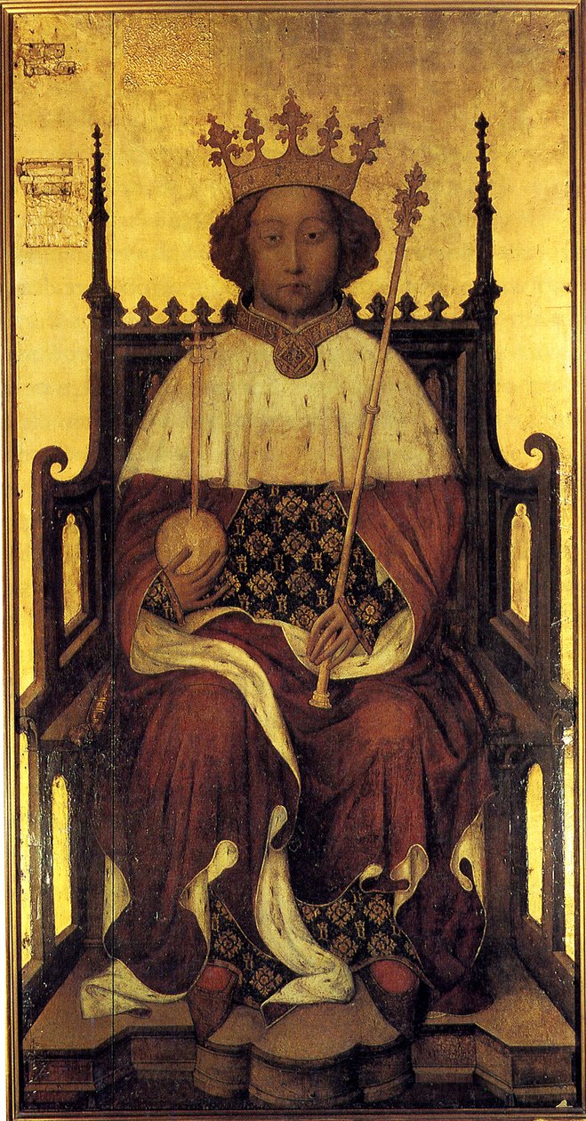 Muotokuva Richard II Englannista, noin 1390 tekijältä Unbekannt