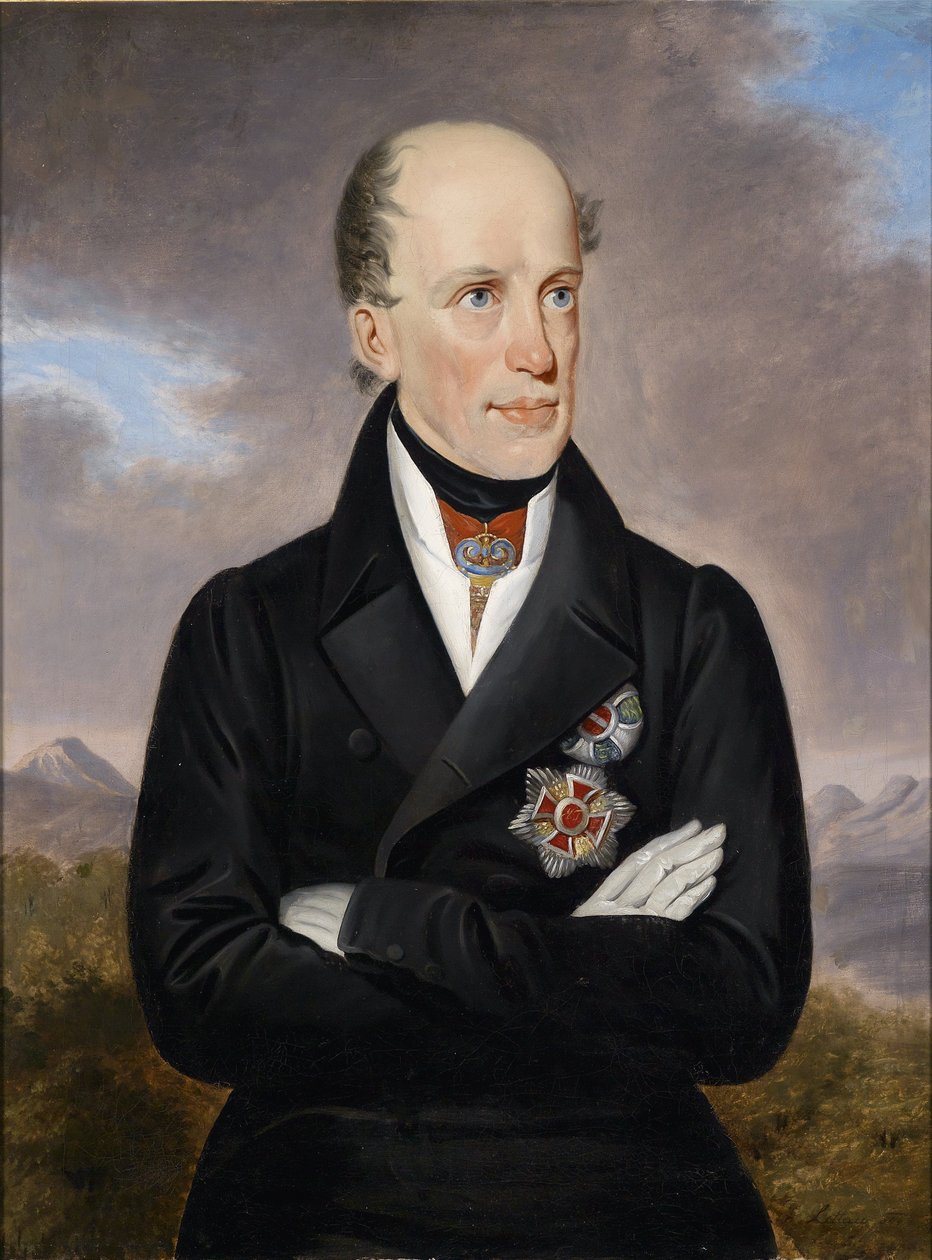 Muotokuva Itävallan arkkiherttua Johannista (1782-1859) tekijältä Unbekannt