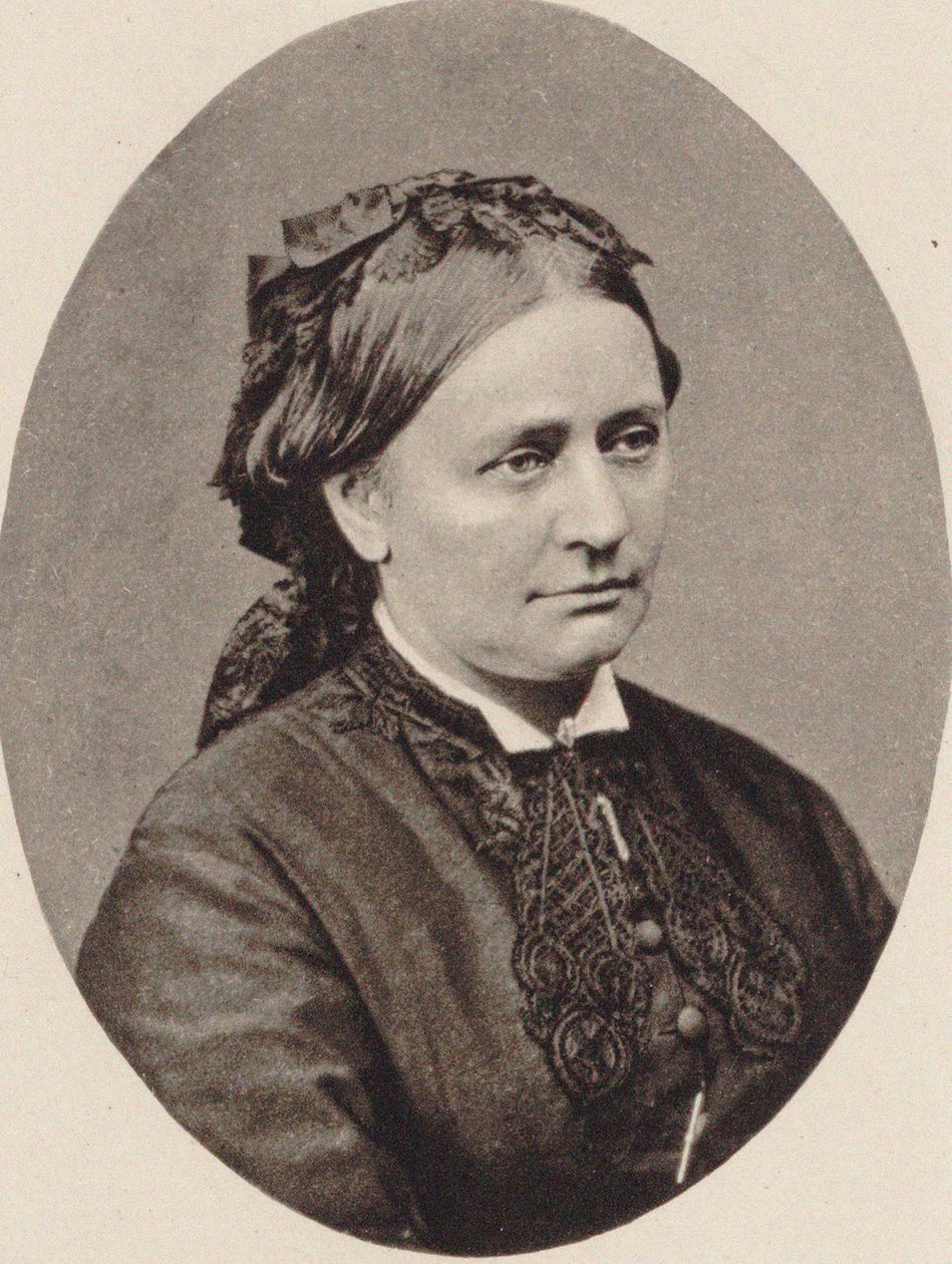Clara Schumannin muotokuva 1819-1896, 1870. tekijältä Unbekannt