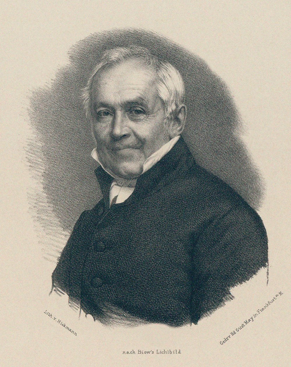 Ernst Moritz Arndtin muotokuva 1769-1860. tekijältä Unbekannt