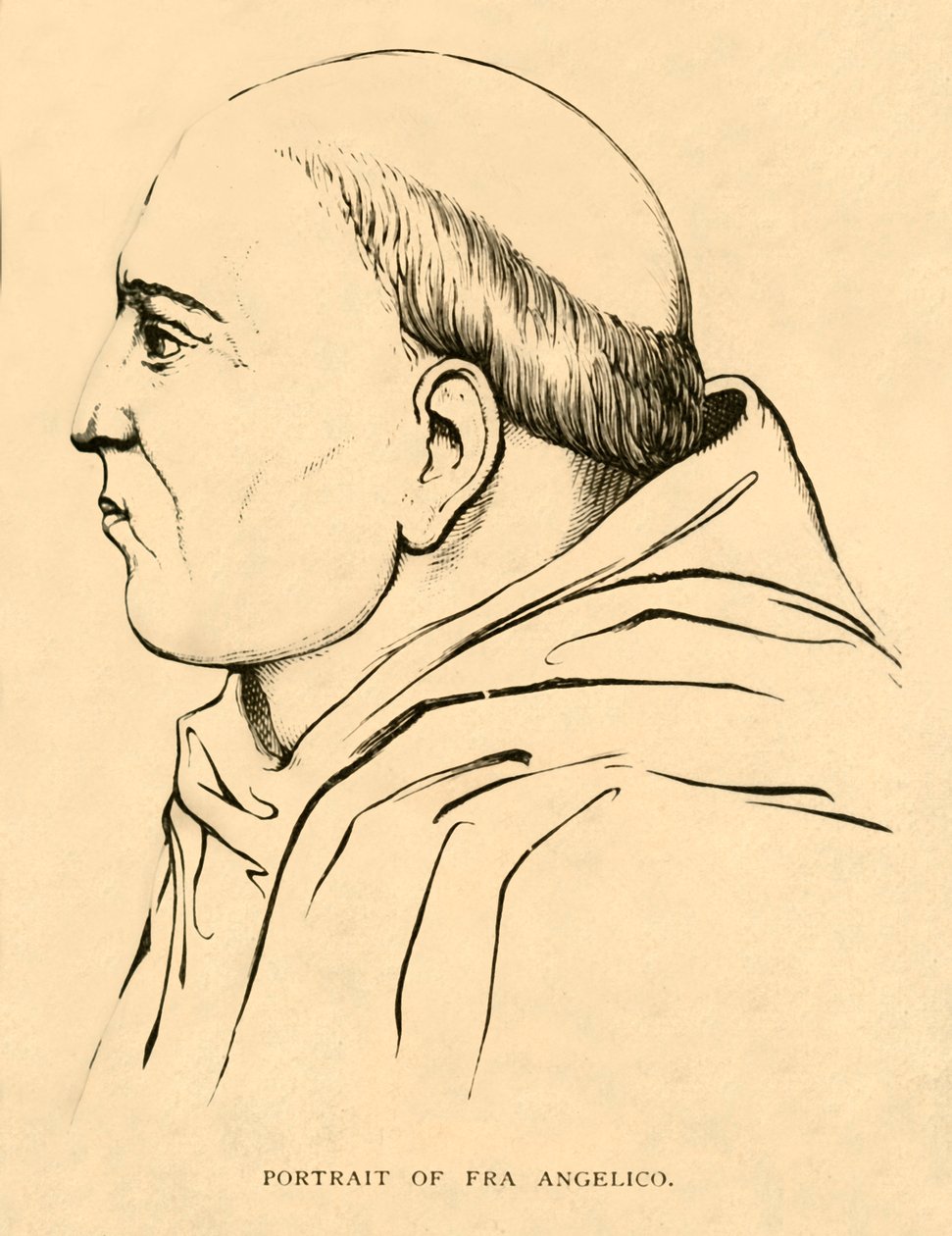 Fra Angelicon muotokuva, 1881. tekijältä Unbekannt