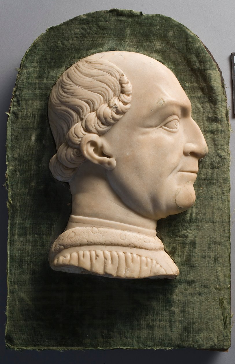 Francesco Sforzan muotokuva kehys, 1450-1499. tekijältä Unbekannt