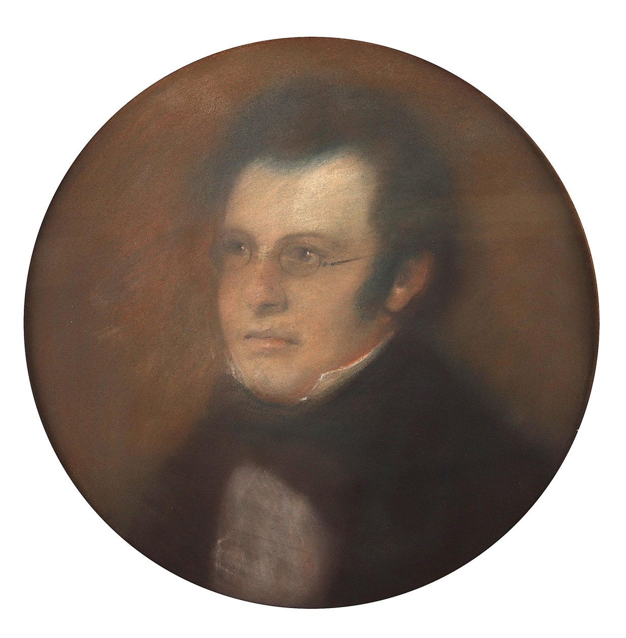 Franz Schubertin muotokuva 1797-1828, n. 1900. tekijältä Unbekannt