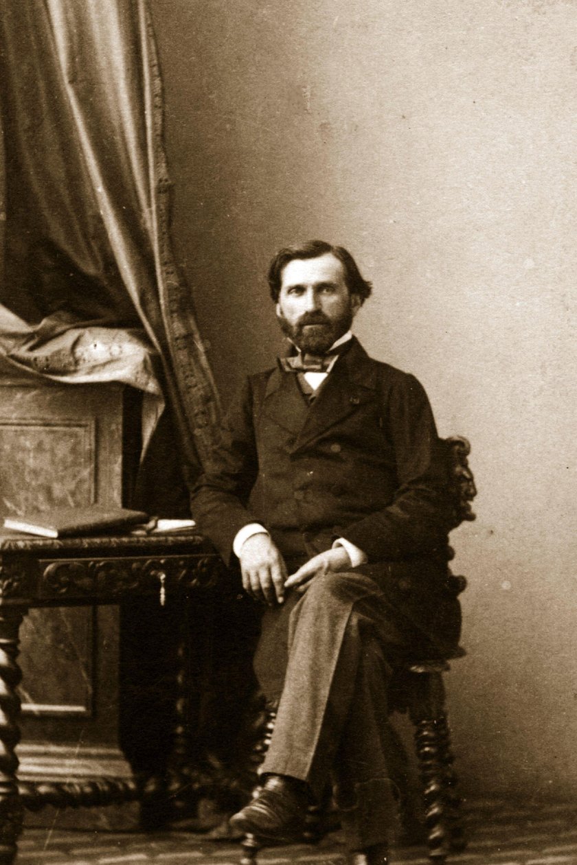 Guiseppe Verdin muotokuva 1814-1901. tekijältä Unbekannt