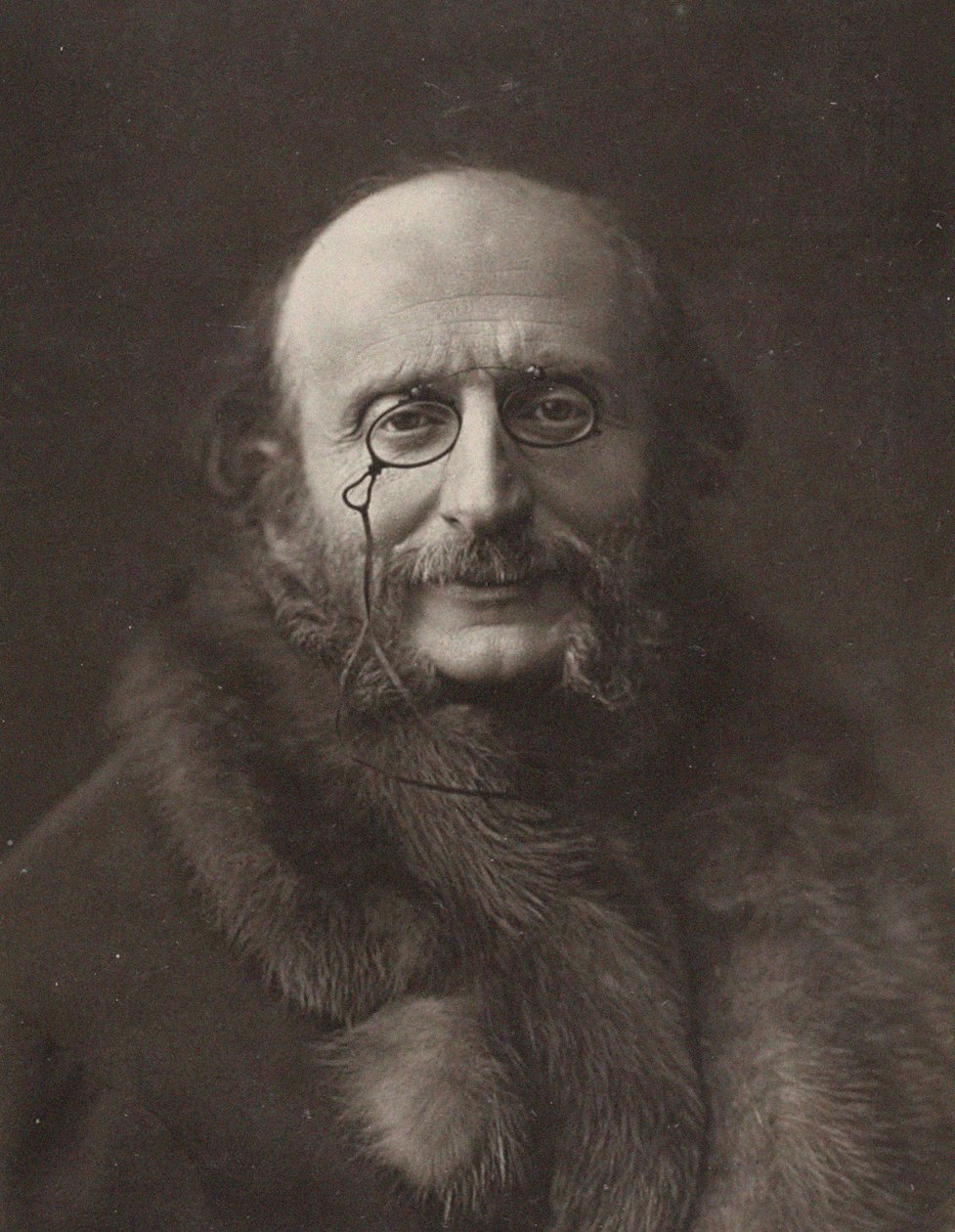 Jacques Offenbachin muotokuva 1819-1880. tekijältä Unbekannt