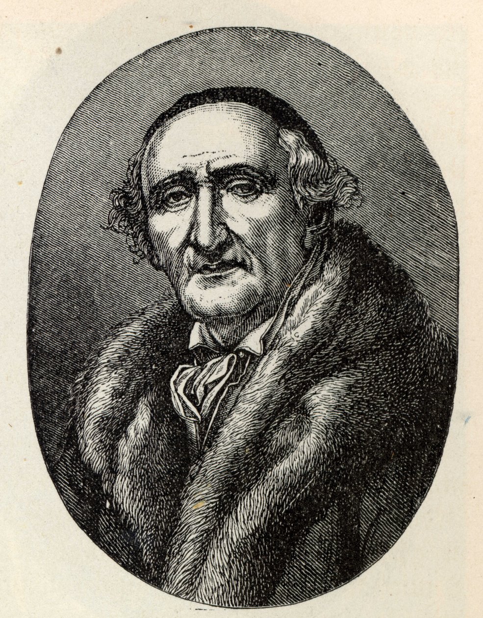 Johann Gottfried Schadowin muotokuva 1764-1850. tekijältä Unbekannt