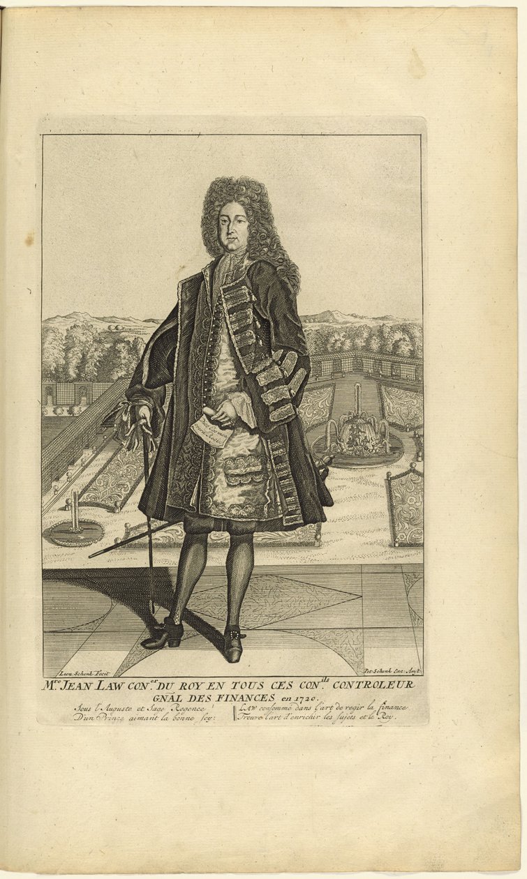 John Lawn muotokuva 1671-1729, 1720. tekijältä Unbekannt