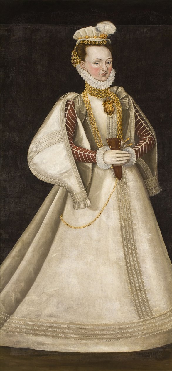 Rosenbergin Perchtan muotokuva 1425-1476. tekijältä Unbekannt