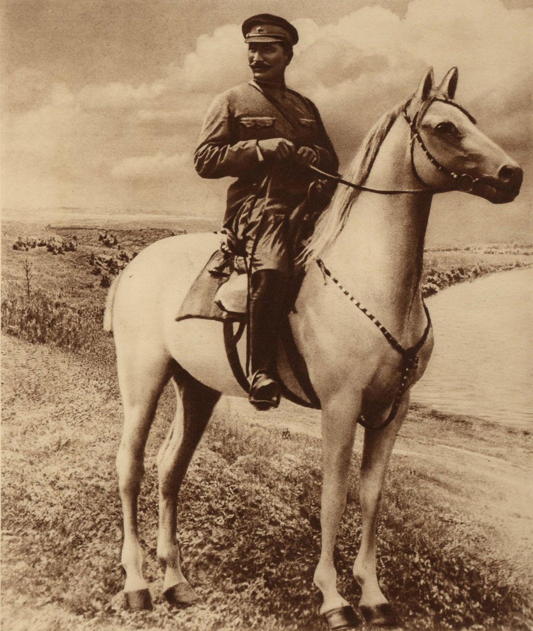 Muotokuva Semjon Mikhailovich Budyonnysta 1883-1973. tekijältä Unbekannt