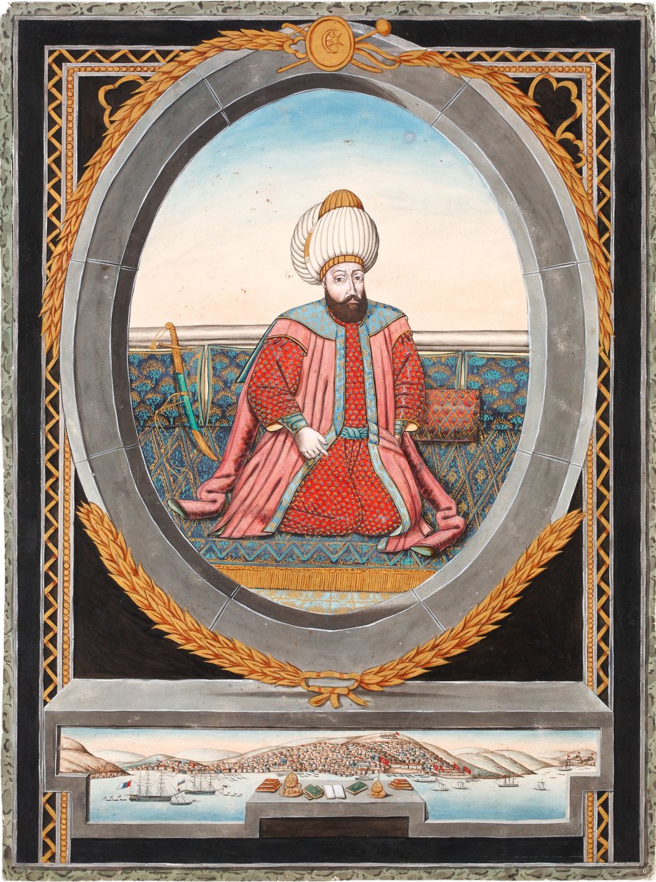Sulttaani Murad II:n muotokuva 1404-1451 tekijältä Unbekannt
