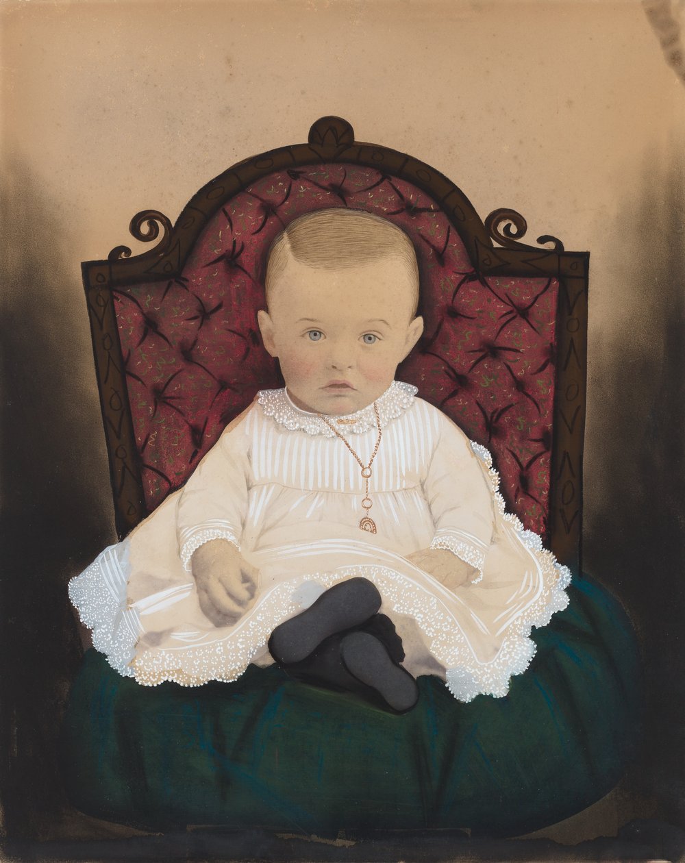 Vauvan muotokuva, 1880-luku. tekijältä Unbekannt