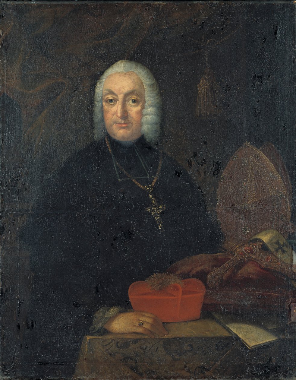 Kardinaalin muotokuva, 1700-luku. tekijältä Unbekannt