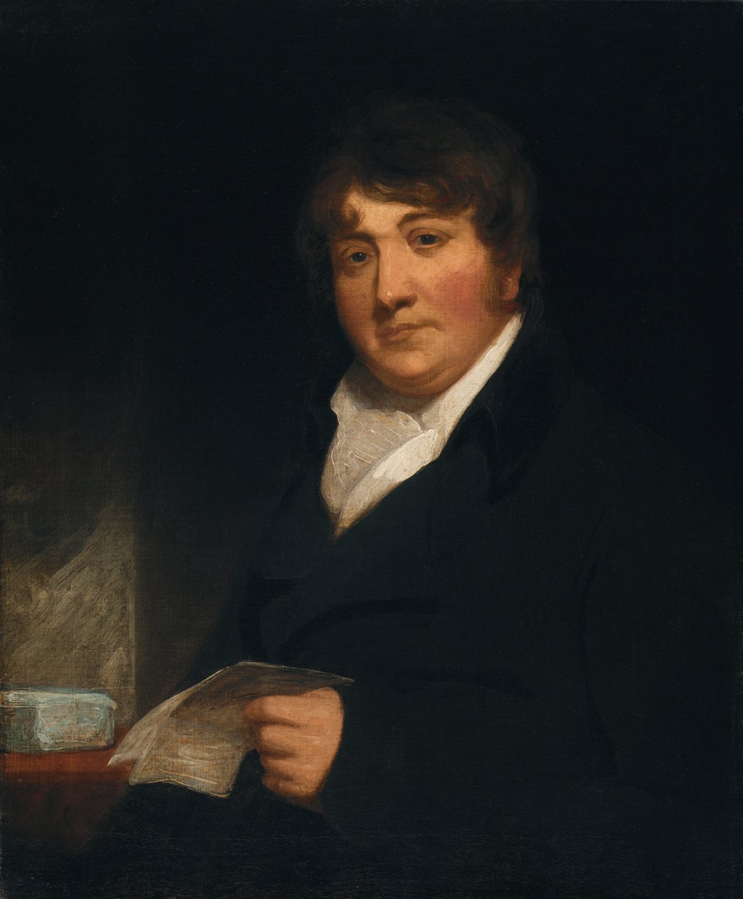 Gentlemanin muotokuva, n. 1800. tekijältä Unbekannt