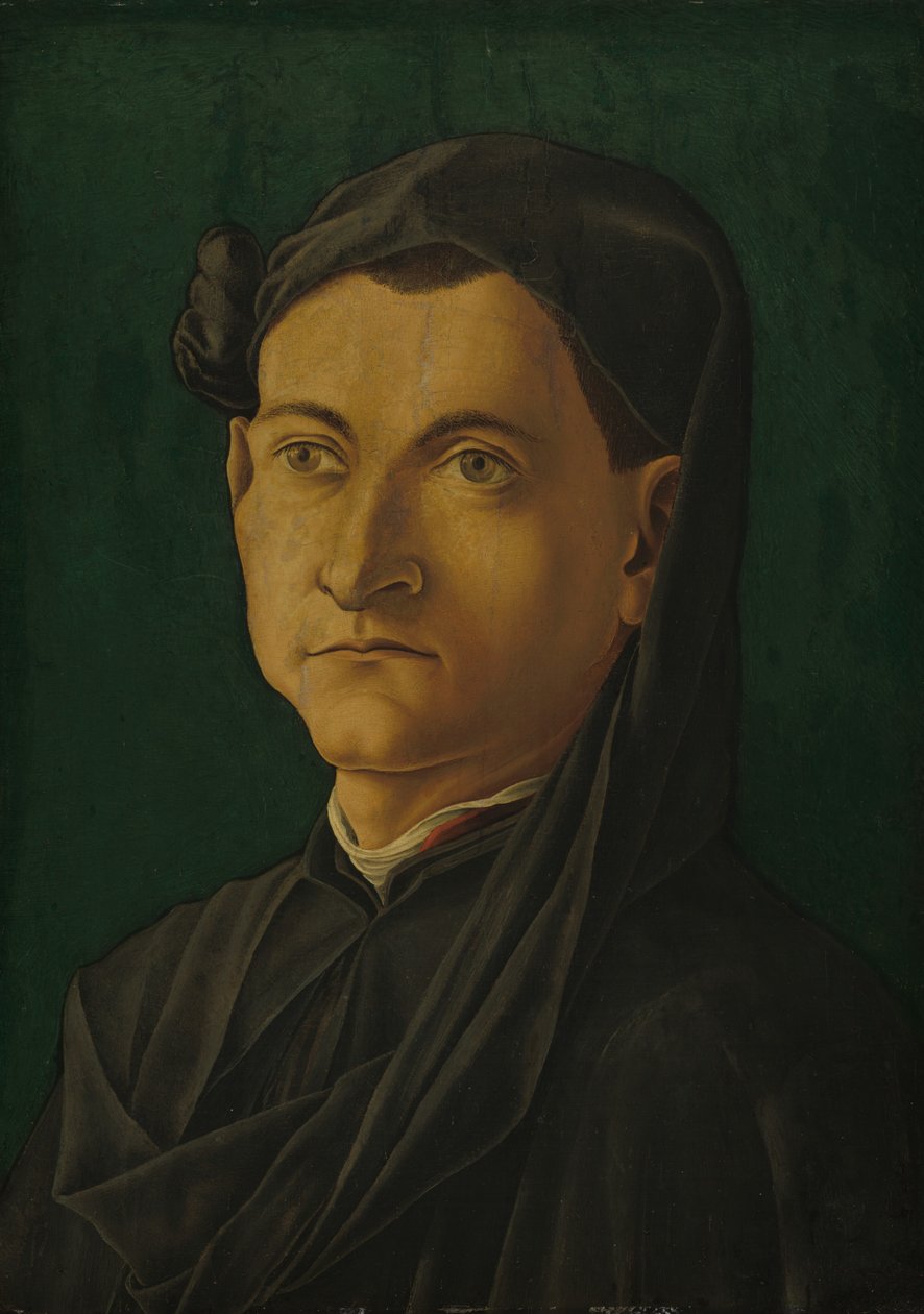 Miehen muotokuva, c. 14751500. tekijältä Unbekannt