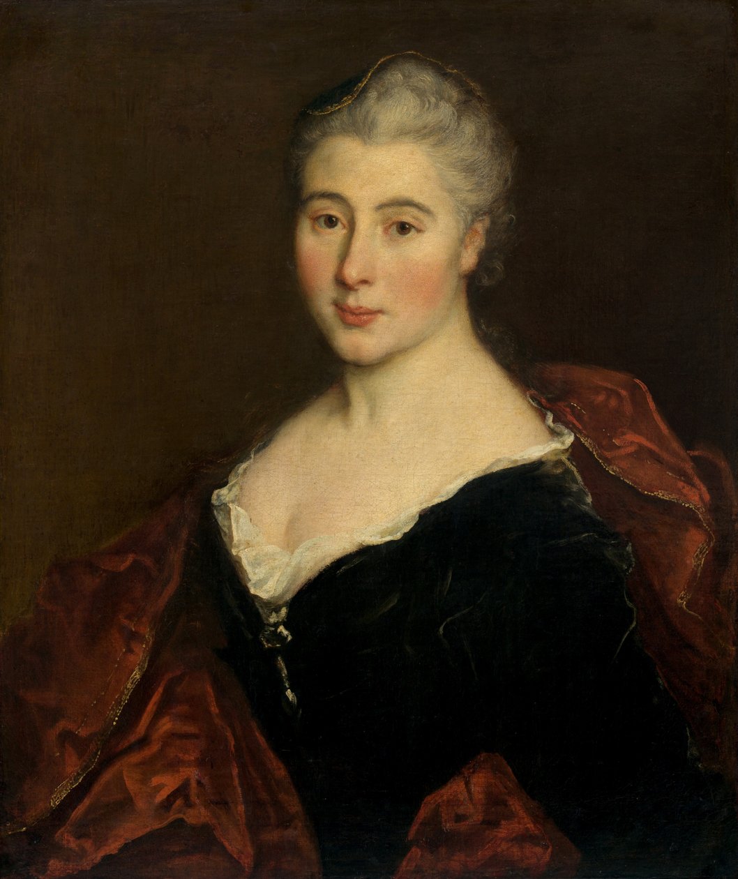 Naisen muotokuva, c. 1711. tekijältä Unbekannt