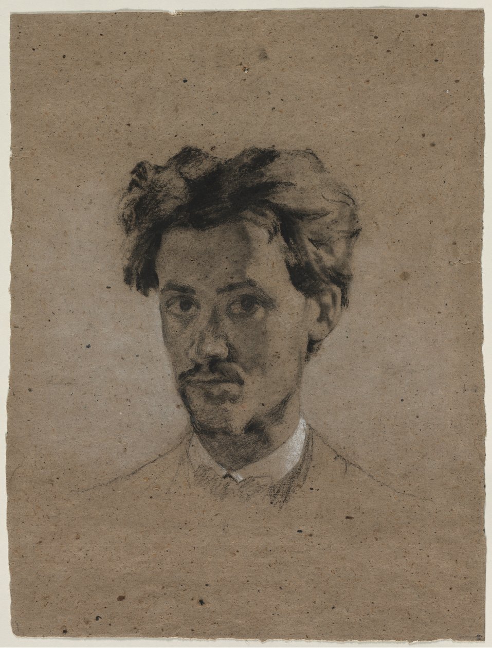 Nuoren miehen muotokuva, n. 1865-1875. tekijältä Unbekannt