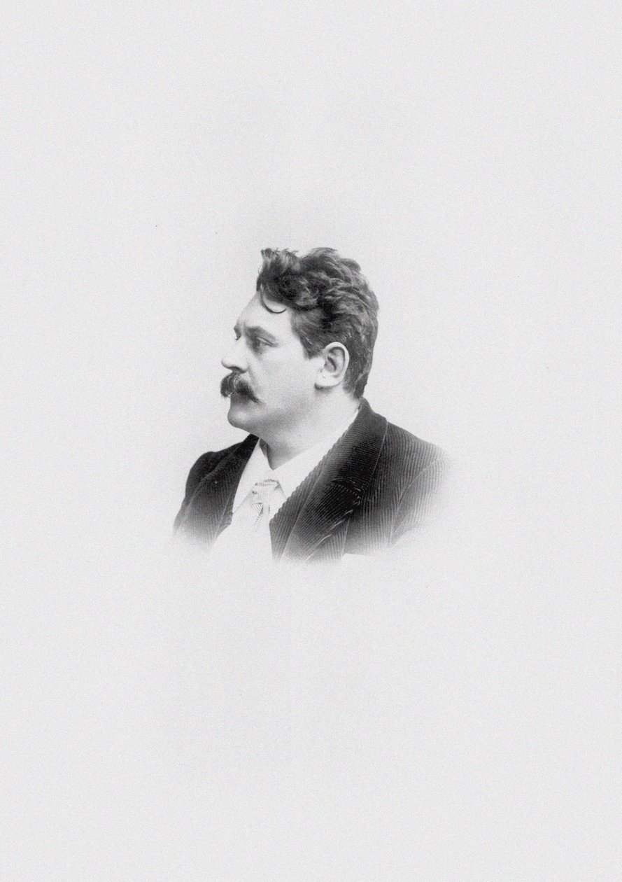 Säveltäjä Eugen Lindnerin muotokuva 1858-1915. tekijältä Unbekannt