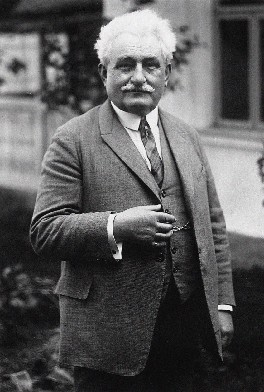Säveltäjä Leos Janacekin muotokuva 1854-1928. tekijältä Unbekannt