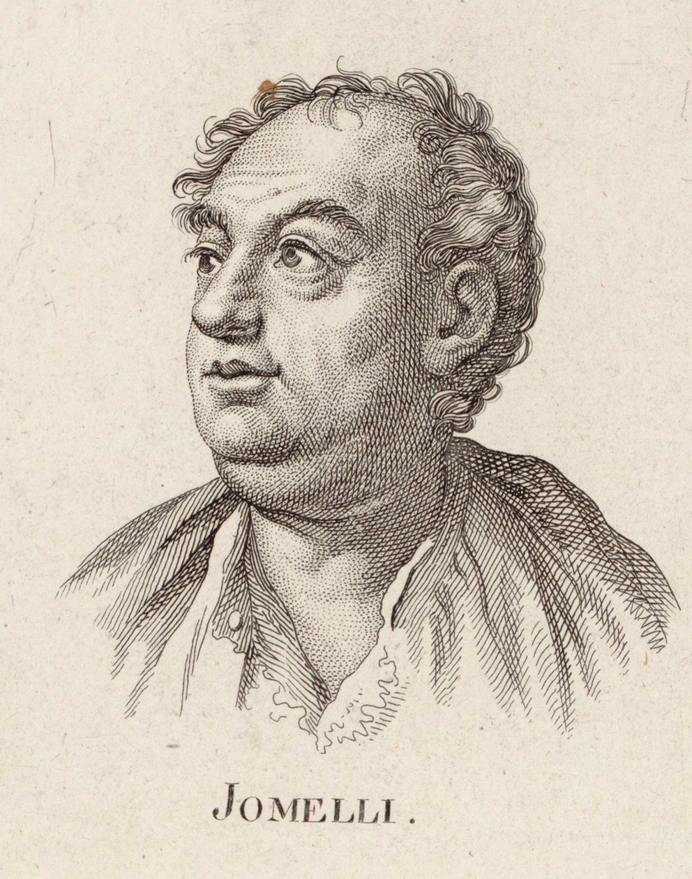 Säveltäjä Niccolò Jommellin muotokuva 1714-1774. tekijältä Unbekannt