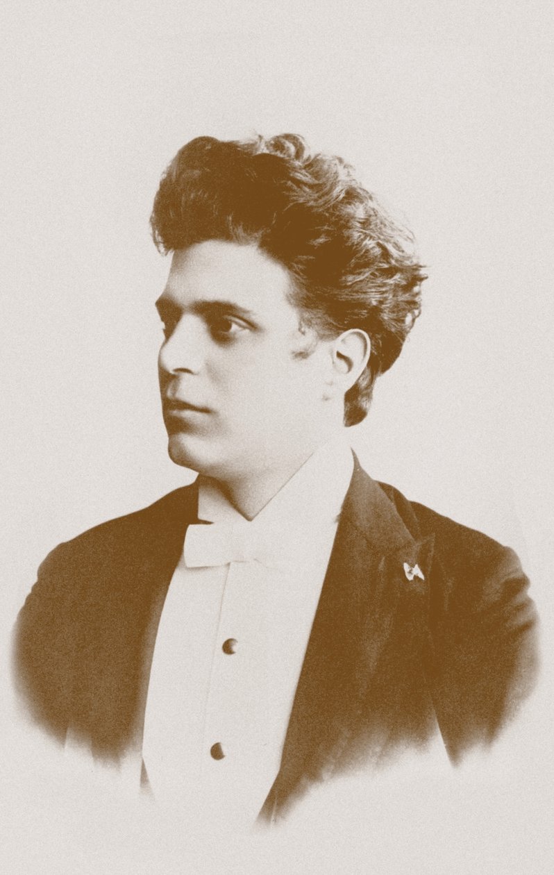 Muotokuva säveltäjä Pietro Mascagnista 1863-1945. tekijältä Unbekannt