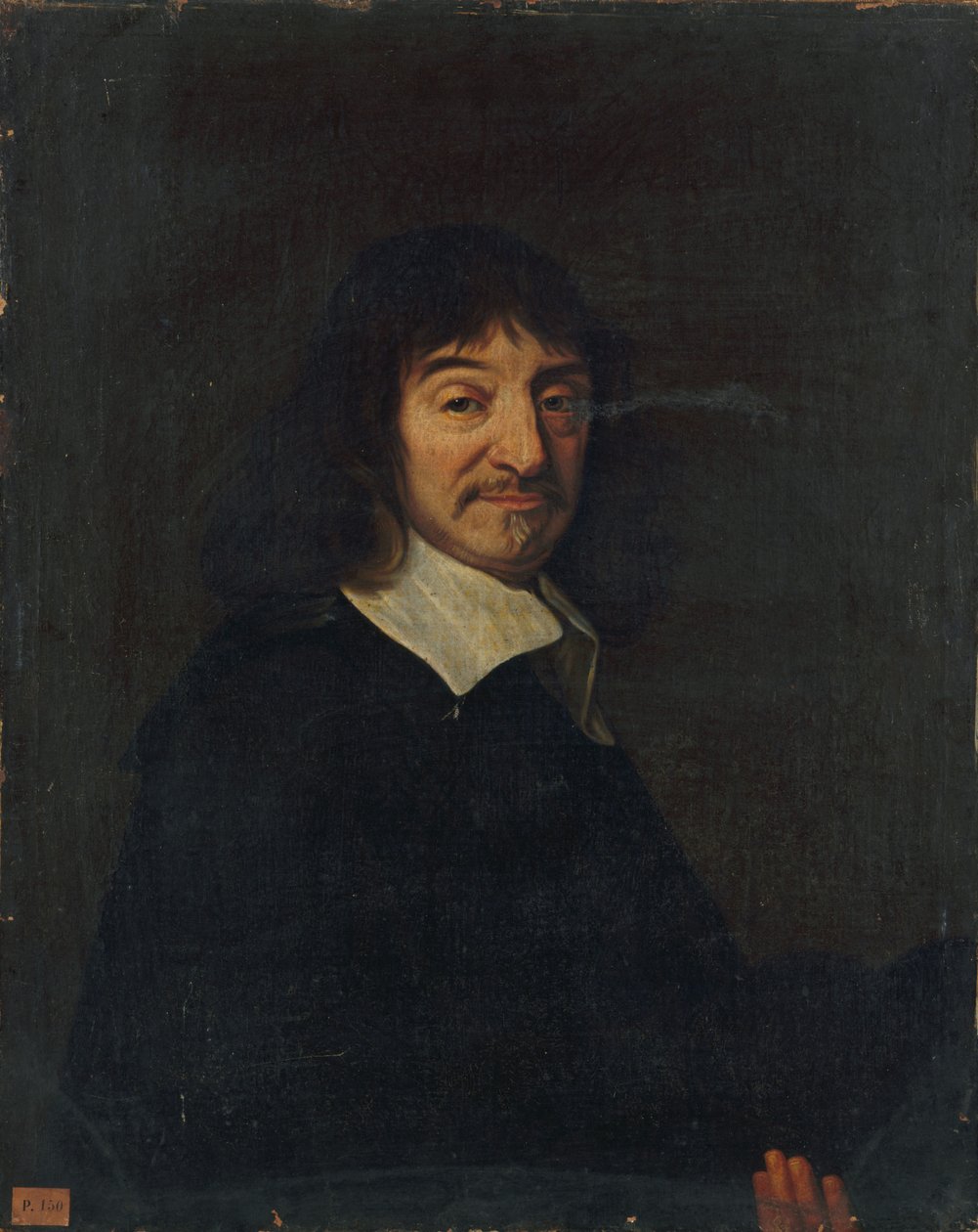 Filosofi René Descartesin muotokuva 1596-1650. tekijältä Unbekannt