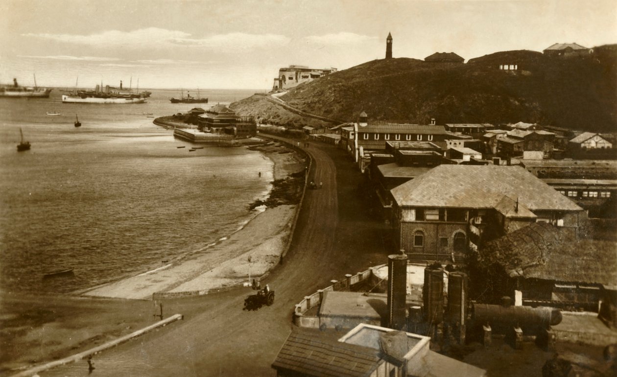 Postitoimisto ja Bay, Aden, c1918-c1939. tekijältä Unbekannt