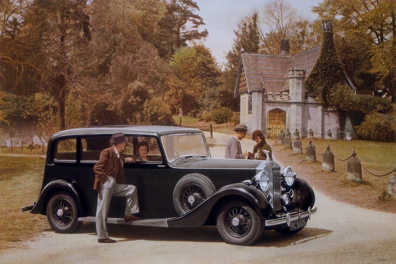 Rolls-Royce-autoja mainosjuliste, 1939 tekijältä Unbekannt