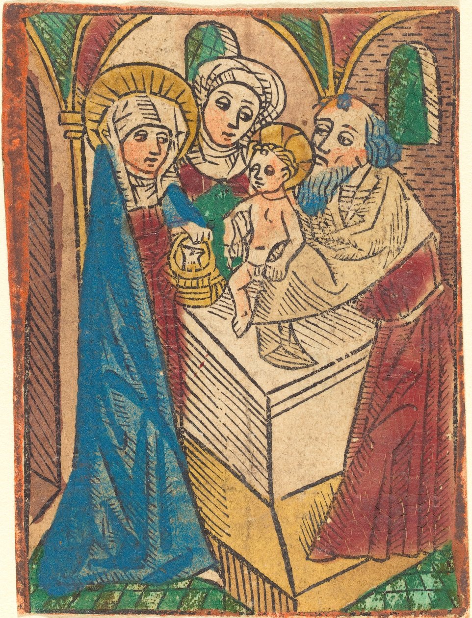 Esittely, c. 1490. tekijältä Unbekannt