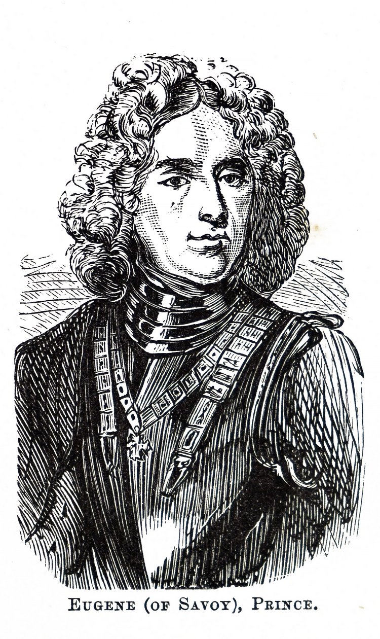 Prinssi Eugene of Savoy. tekijältä Unbekannt