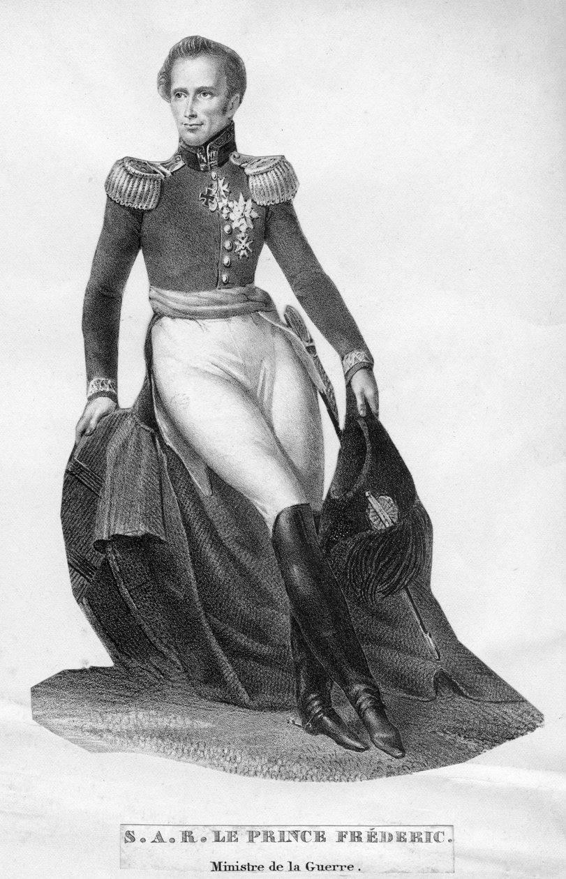 Prinssi Frederic, sotaministeri, 1800-luku tekijältä Unbekannt