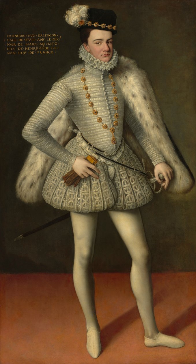 Prinssi Hercule-François, Alençonin herttua, 1572. tekijältä Unbekannt