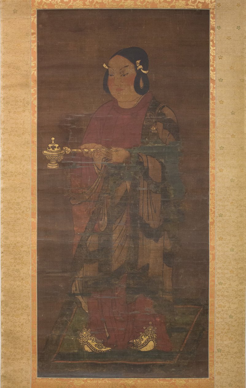 Prinssi Shotoku 16-vuotiaana, 1300-luvulla. tekijältä Unbekannt