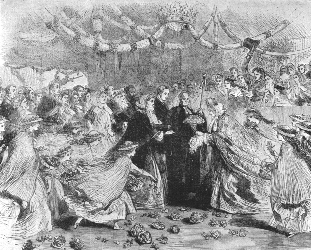 Prinsessa Alexandras saapuu Englantiin, 1863..., 1901. tekijältä Unbekannt