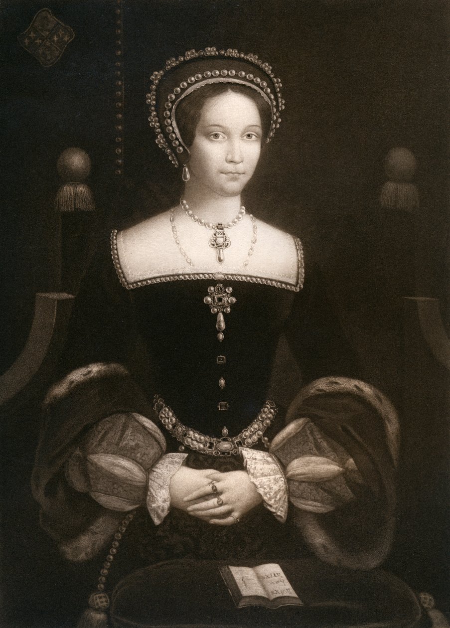 Prinsessa Mary, myöhemmin kuningatar Maria I, c1537, 1902 tekijältä Unbekannt