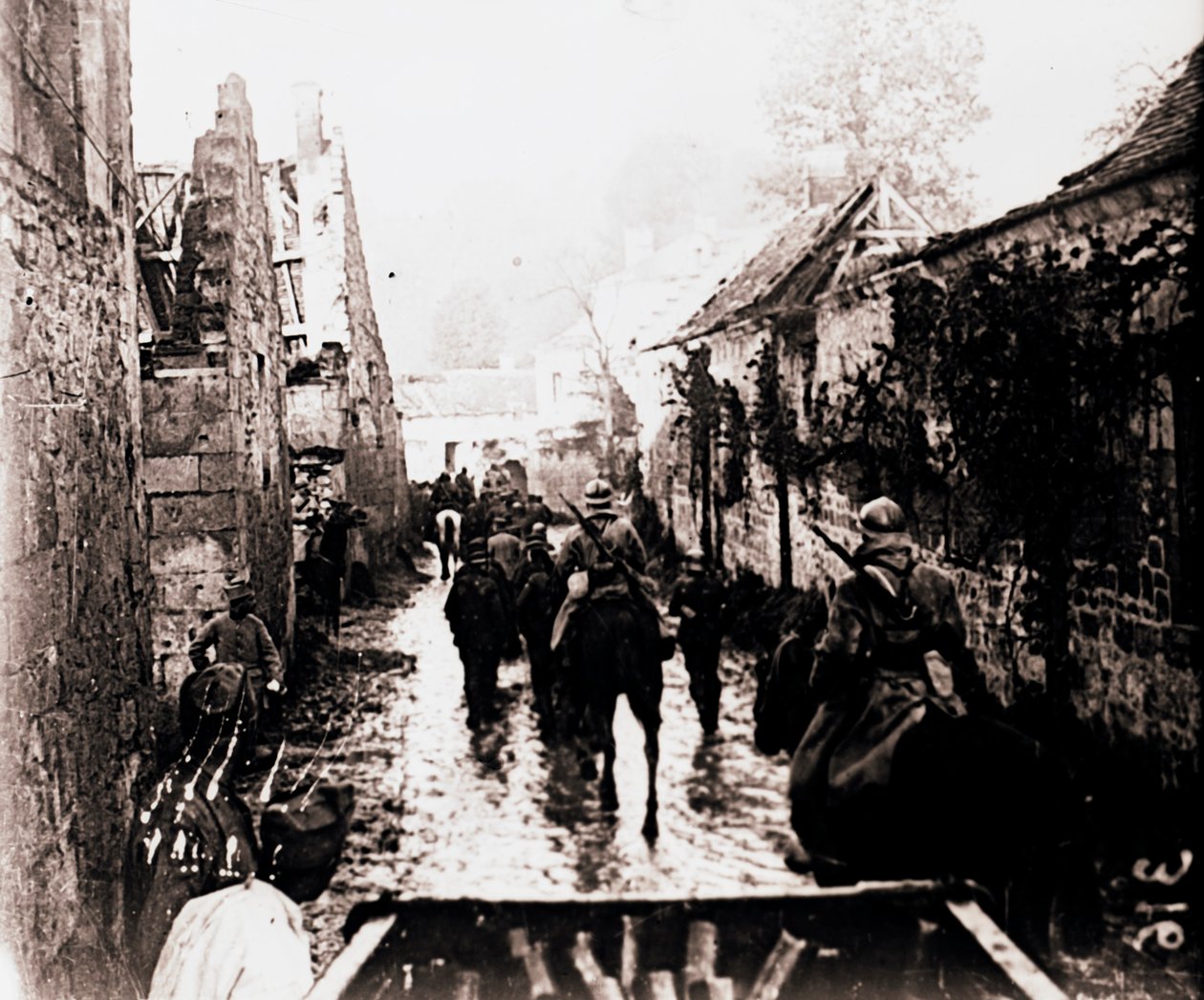 Sotavangit, Bucy-le-Long, Pohjois-Ranska, c1914-c1918 tekijältä Unbekannt