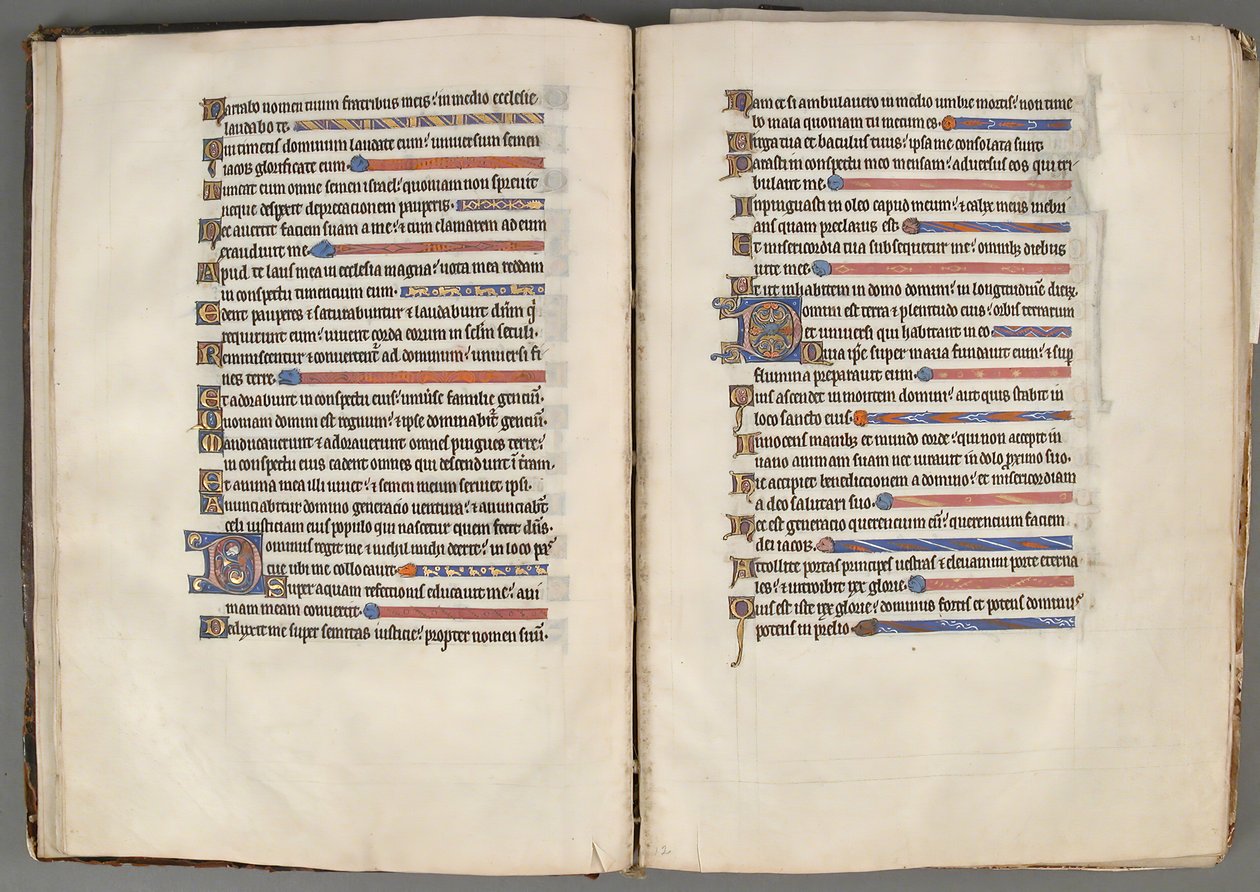 Psalteri, 1200-luku. tekijältä Unbekannt