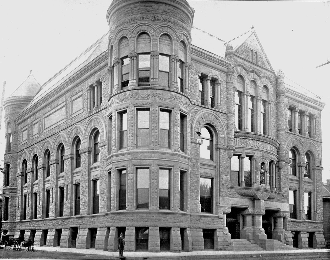 Public Library Building, Minneapolis, Minnesota, USA, c1900. tekijältä Unbekannt