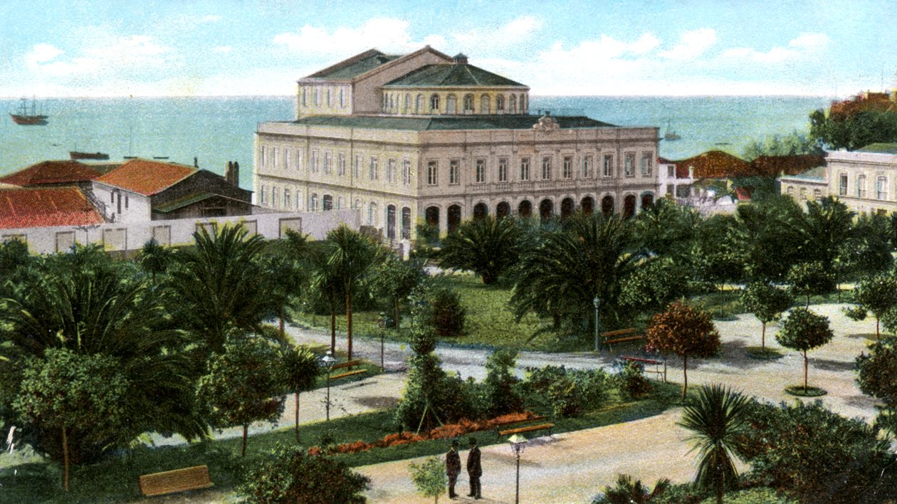 Julkinen puutarha ja teatteri, Madeira, 1905 tekijältä Unbekannt