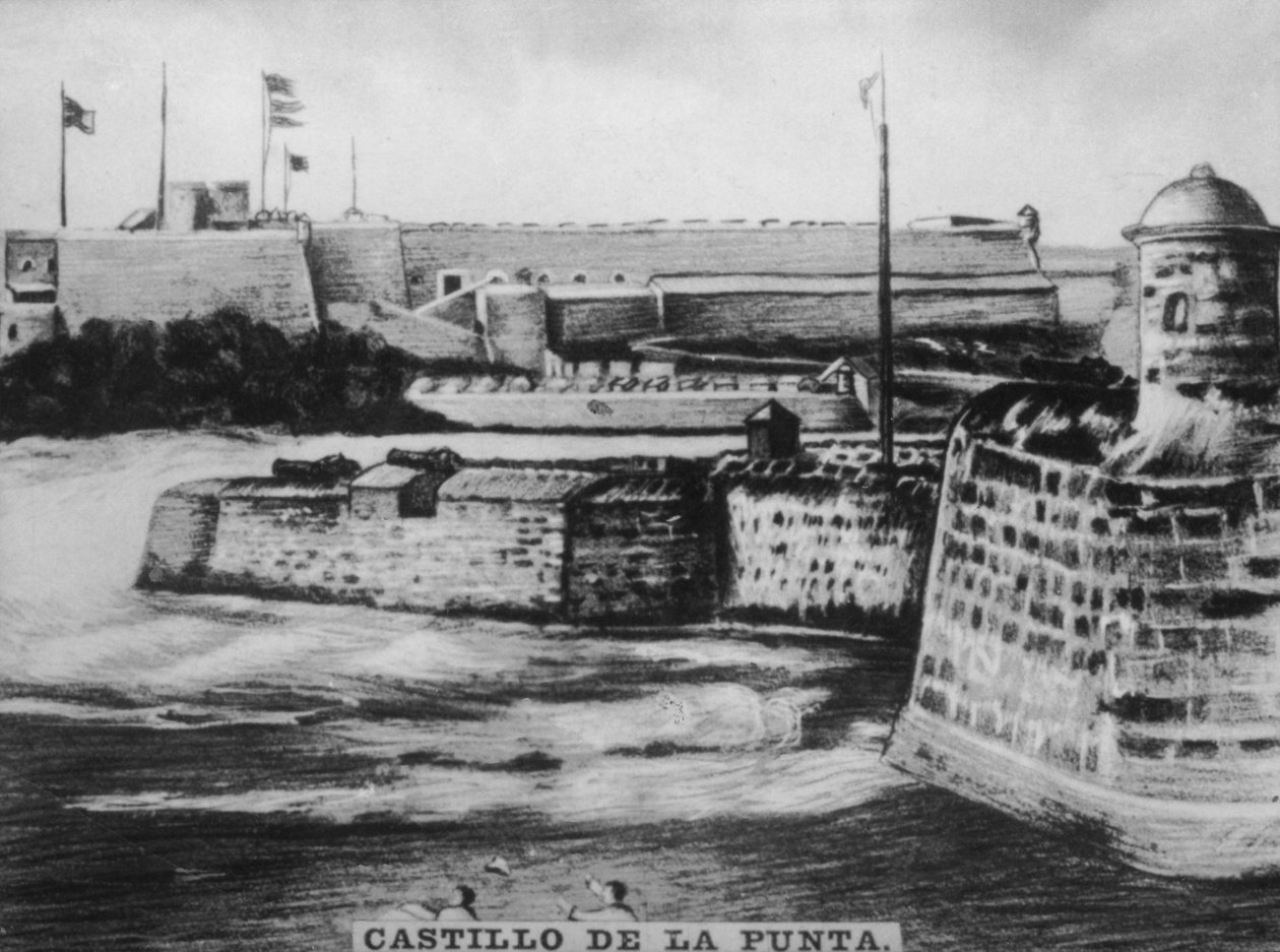 Puntan linna, 1589, 1920-luku tekijältä Unbekannt