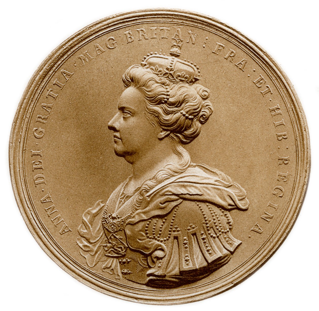 Kuningatar Anna, 1702, 1906 tekijältä Unbekannt