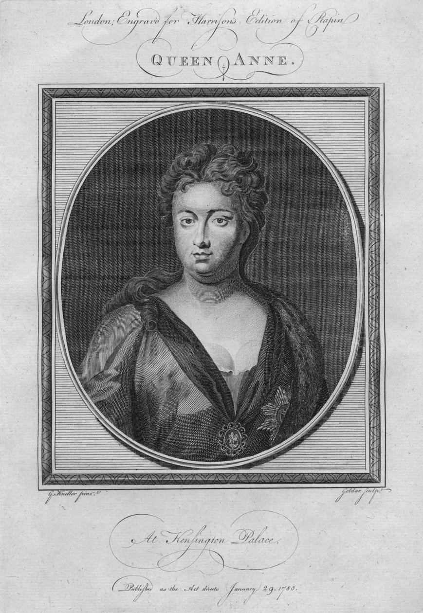 Kuningatar Anna, 1785 tekijältä Unbekannt
