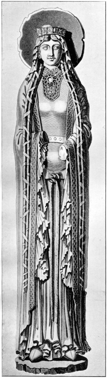 Kuningatar Clotilda, 6. vuosisata, 1910 tekijältä Unbekannt
