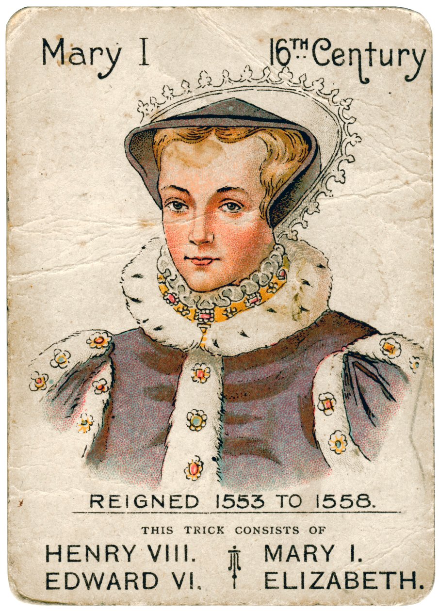 Kuningatar Maria I 1516-1558, 1901-1910 tekijältä Unbekannt