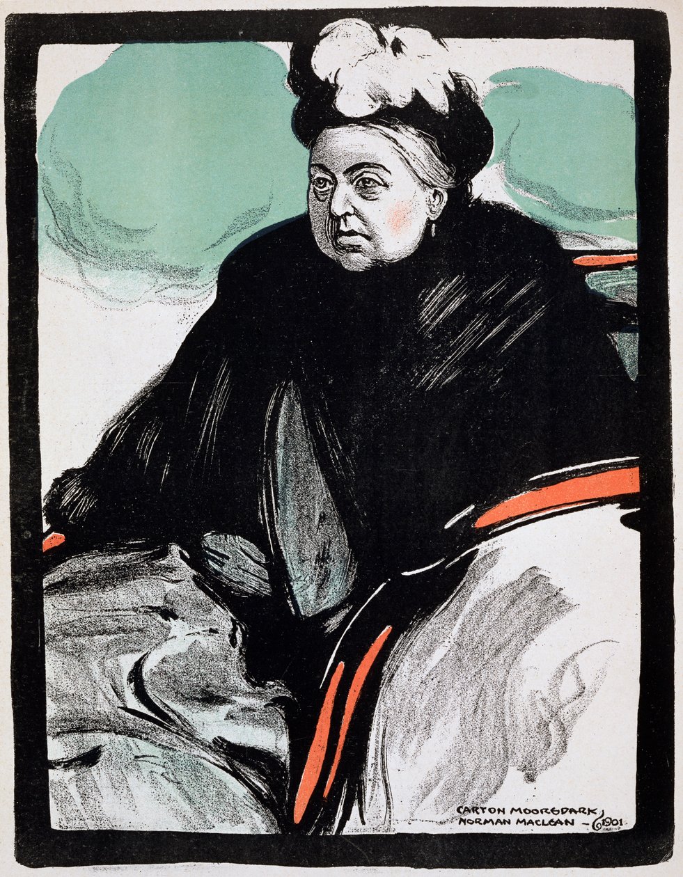 Kuningatar Victoria, 1901 tekijältä Unbekannt
