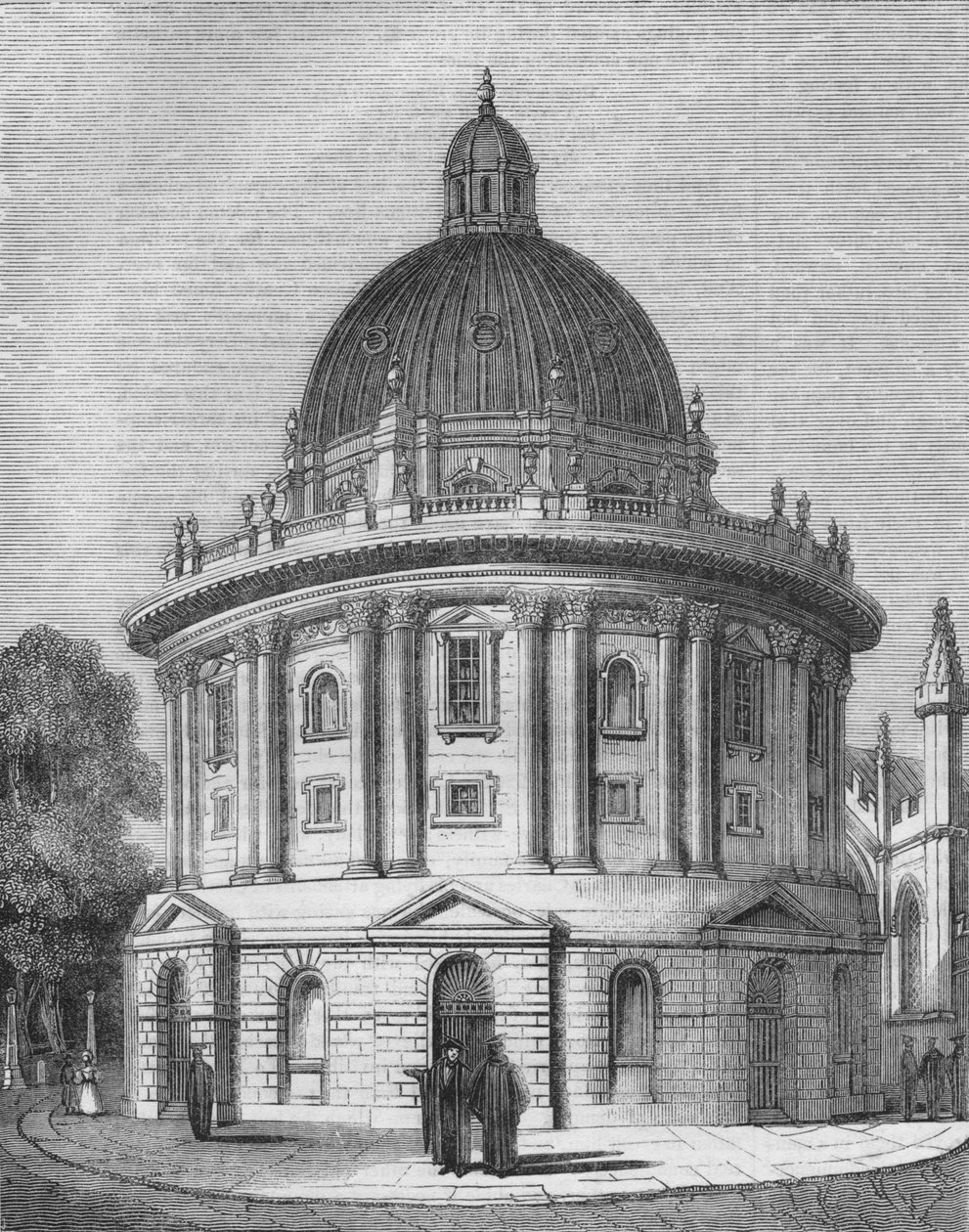 Radcliffesin kirjasto, 1845 tekijältä Unbekannt