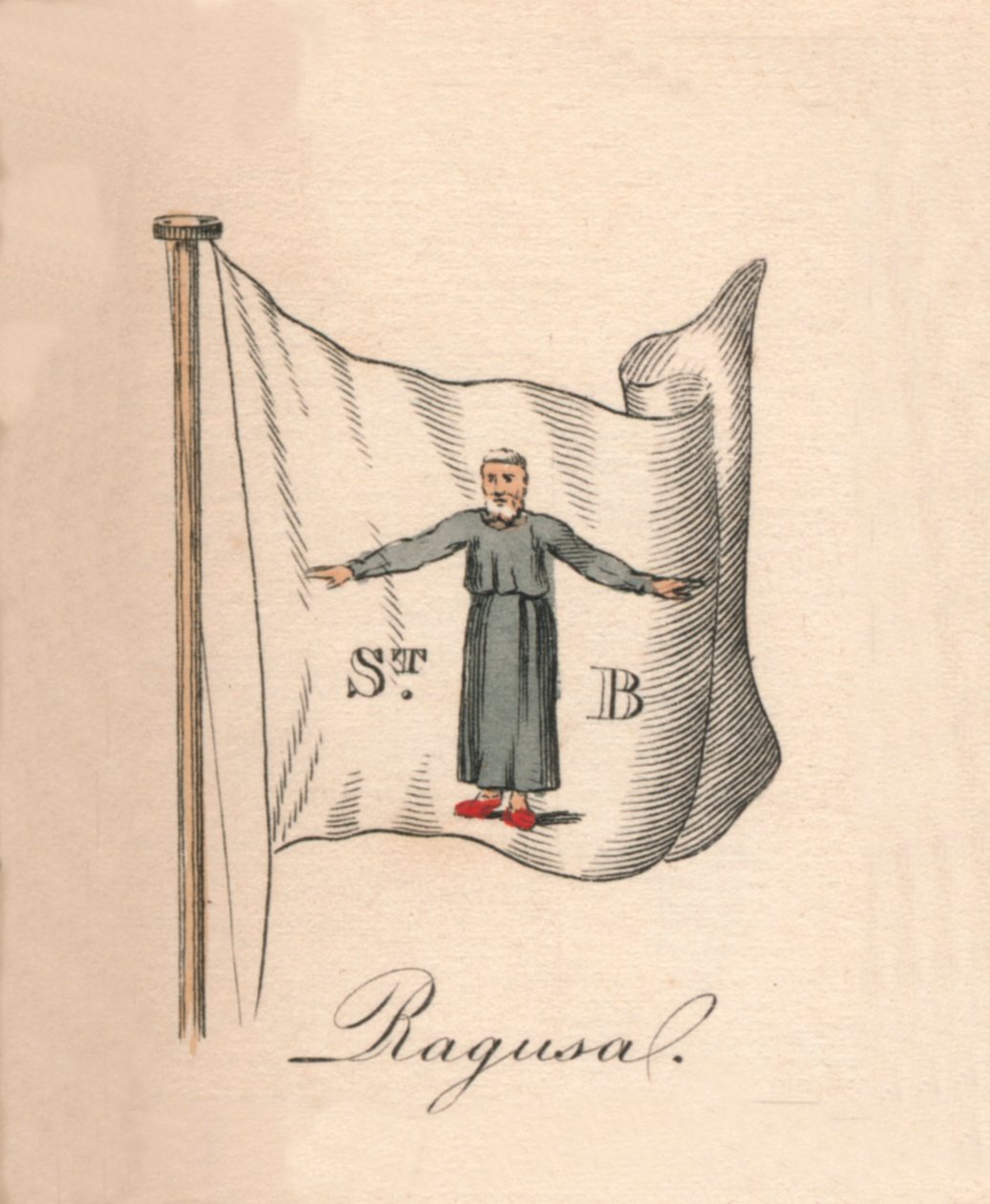 Ragusa, 1838 tekijältä Unbekannt