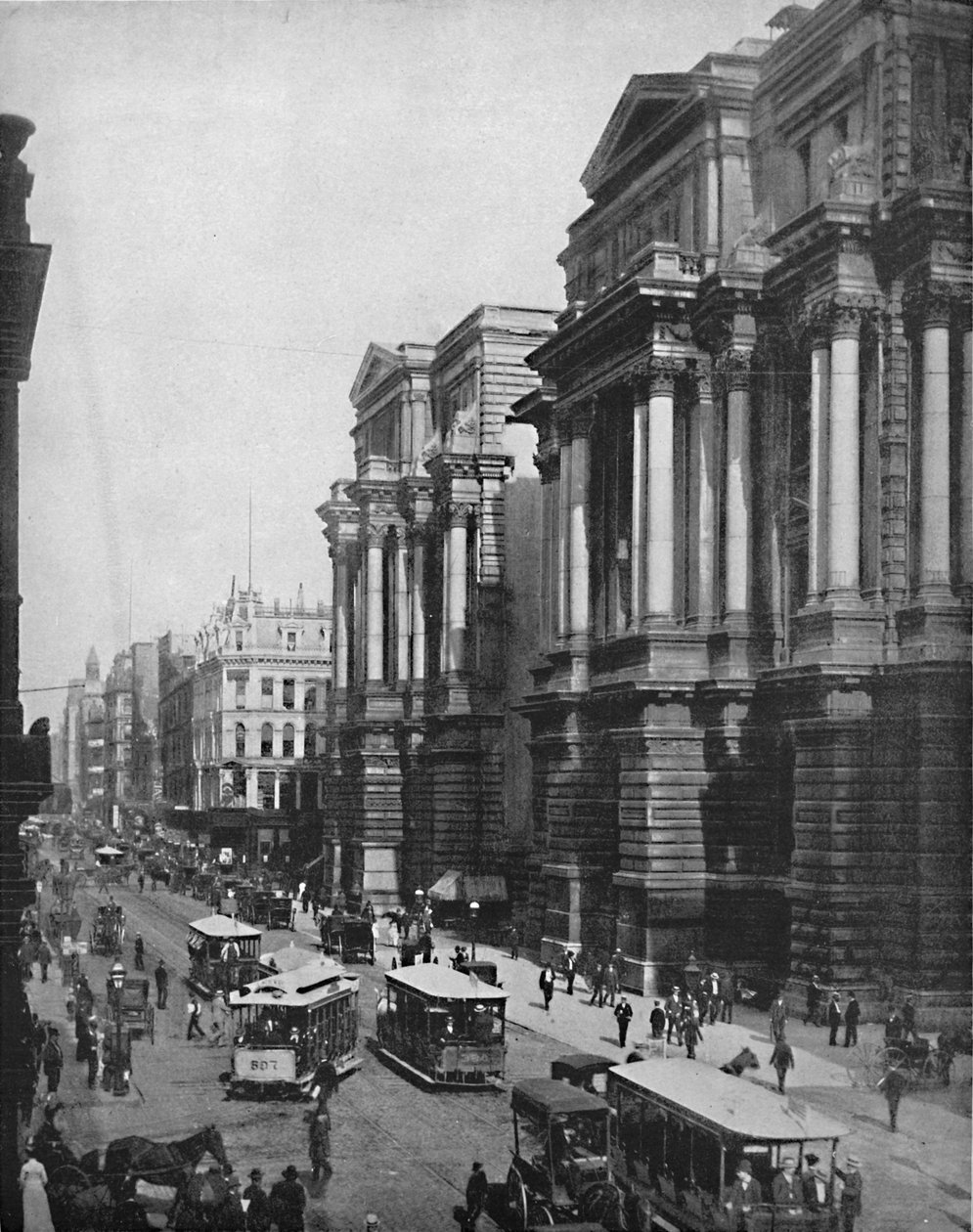 Randolph Street, Chicago, Illinois, 1897. tekijältä Unbekannt